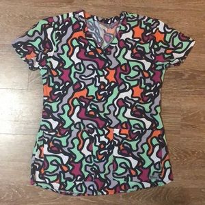 Greys Anatomy Barco Scrub Top